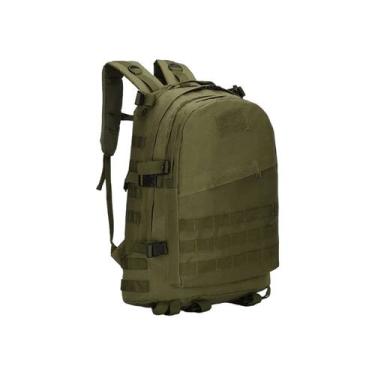 Imagem de Mochila tática militar 45L para viagens, acampamento, trekking M - Lig