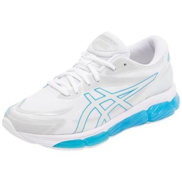 Imagem de ASICS Tênis masculino Gel-Quantum 360 Viii, Branco Digital Aqua, 45 EU