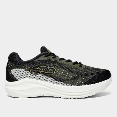Imagem de Tênis Olympikus Soma Masculino, Verde militar, Preto, 41