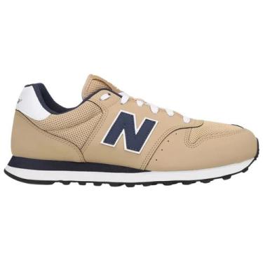 Imagem de Tênis New Balance 500V2 Masculino Bege, 41