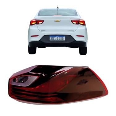 Imagem de Lanterna Traseira Onix Sedan 20/24 Canto s/Led Bicolor Lado Esquerdo