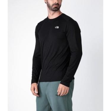 Imagem de Camiseta Manga Longa The North Face Hyper Tee Preta-Masculino