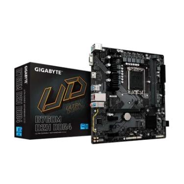 Imagem de Placa Mãe Gigabyte B760m D2h Ddr4 (rev. 1.0), LGA 1700, Micro Atx