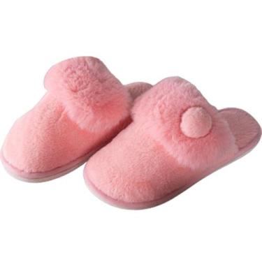 Imagem de Pantufa Lady Peluciada com Pom Pom Due - UseDue, Rosê, 37/38