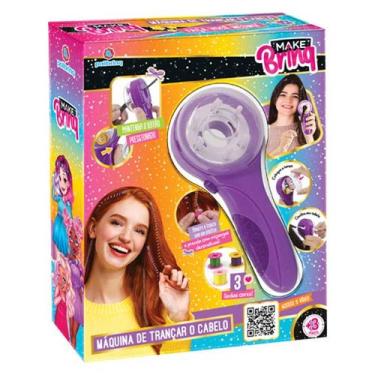 Imagem de Máquina de trançar cabelo make brinq - polibinq - 21160 - Polibrinq