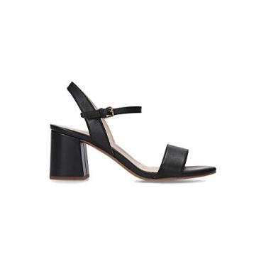 Imagem de Cole Haan Sandália feminina Josie Block de salto (65 mm), Couro preto, 7.5