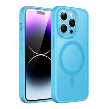 Imagem de Capinha Magnetica para iphone Anti-Impacto e Proteção Reforçada (Azul Celeste, iphone 16)