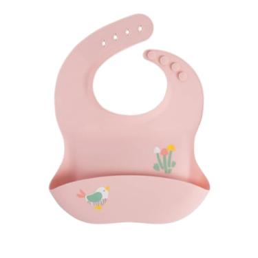 Imagem de Babador Cata Migalhas De Silicone Fadinha Rosa, Bup Baby