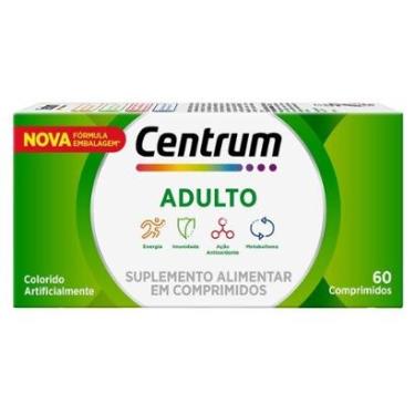 Imagem de Suplemento Alimentar Centrum Multivitamínico Adulto 60 Comprimidos-Unissex