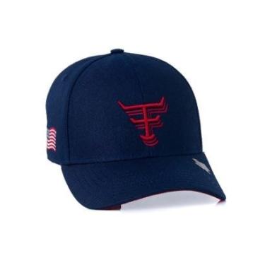 Imagem de Bone Texas Farm - New Texas - Tf690 - Azul Marinho/ Vermelho Único-Unissex