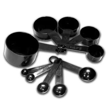 Imagem de Jogo Medidores Para Cozinha Plasticos 10 Peças Ke Home - Kehome