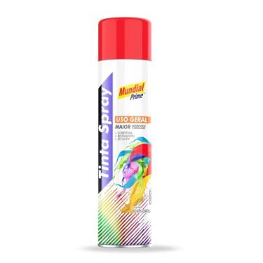 Imagem de Tinta spray 400ml mundial prime ug vermelho - AEROFLEX