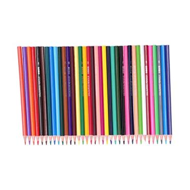 Imagem de Lápis de aquarela 36 unidades Soft Conjunto de lápis de aquarela vibrante de liberação rápida de cor sem costura para iniciantes Alunos Artistas Pintando Desenho Colorir