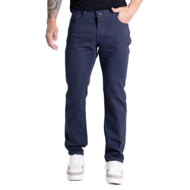 Imagem de Calça Sarja Sawary Skinny - 280892 - marinho 48-Masculino