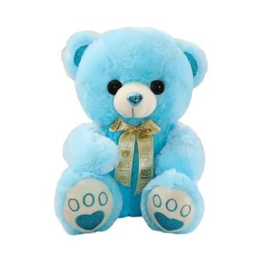 Imagem de Urso De Pelúcia Grande E Fofo, Brinquedo De Pelúcia Para Crianças, Pre