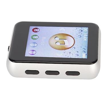 Imagem de SUNGOOYUE MP3 Player Com 5.0, Tela Sensível Ao Toque de 1,8 Polegadas, Som HiFi Sem Perdas, Liga de Zinco, Rádio FM, Pedômetro Integrado, Bateria de 400mAh, Suporta Cartão de Memória de 128 GB (#12)