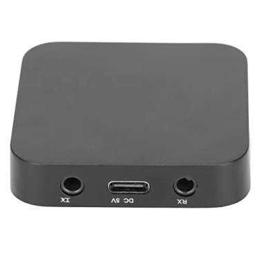 Imagem de SUNGOOYUE Receptor Transmissor de áudio 5.3, Adaptador Sem Fio 2 Em 1 Com Baixa Latência, Bateria de 10H, Entrada de 3,5 Mm, Material ABS