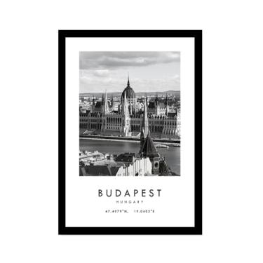 Imagem de Pôster de cidade preto e branco - impressão de viagem Roma Las Vegas Veneza Paris Sydney Amsterdam Amalfi Sanfrancisco Pintura em tela impressões de paisagem da cidade do mundo imagens de parede