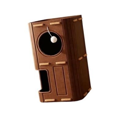 Imagem de Generic Casinha para Gatos, Esconderijo, Cabana de Brincar Portátil Multiuso, Acessório para Animais de Estimação, Árvore para Gatos, Cama de Feltro para, 2 Níveis