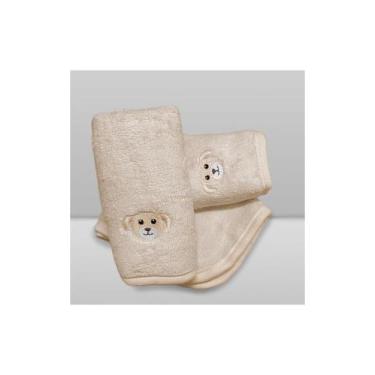 Imagem de Kit Paninho de Boca Laço Bebê Babitas Bordado - LACO BEBE, CAO BEGE, 2