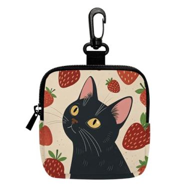 Imagem de Porta-chaves mini porta-moedas, bolsa multifuncional para chaves, porta-cartões, organizador de cabos de dados, bolsa com zíper 4, Multicolorido 00763, Tendência