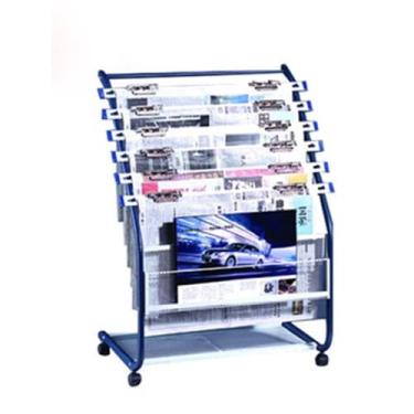 Imagem de LMJYU Suporte de revista, suporte de jornal, suporte de jornal, suporte de revista, materiais promocionais, armazenamento de piso, armazenamento simples, suporte de jornal, porta-revistas, organizador