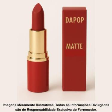 Imagem de Batom Em Bala Matte Cor 6 - Dapop