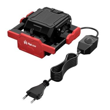 Imagem de AlgoLaser Kit de bomba de assistência de ar para gravador a laser – fluxo de ar ajustável de 30L/min, reduz fumaça e poeira, baixo ruído, protege a lente laser, cortes de limpeza para madeira