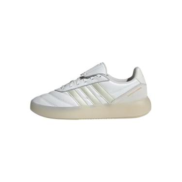 Imagem de adidas Tênis feminino Barreda Mundial, Branco/dourado metálico, 38