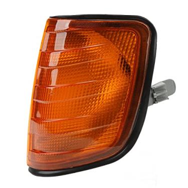 Imagem de LÂMPADA DE CANTO DE SINAL DE GIRO DIANTEIRO SUBSTITUIÇÃO DE BLINKER DE CANTO PARA CLASSE E W124 1984-1995 AMARELO PERFEITO SUBSTITUIÇÃO LUZ DE SINAL DE GIRO SEGURANÇA CONDUÇÃO ABS (Esquerda