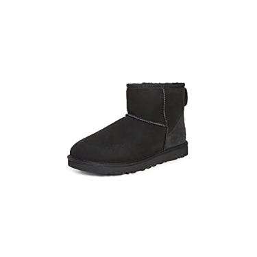 Imagem de UGG Mini bota de inverno masculina clássica, Twinface preta, 12