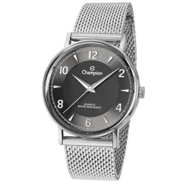 Imagem de RELOGIO CHAMPION ANALO CINZA METAL PRATA CN29481C