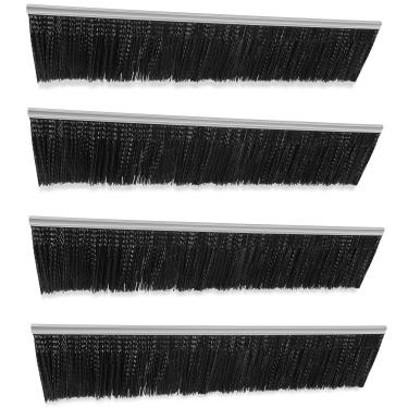 Imagem de Pacote com 4 escovas de 53 cm para Craftsman Agri-Fab 106.7 cm Reboque atrás de gramado e vassoura de folhas, 46780