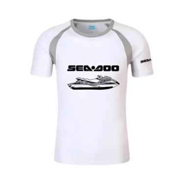 Imagem de Camiseta Masculina Estampada De Verão Sea Doo Seadoo Moto Gola Redonda