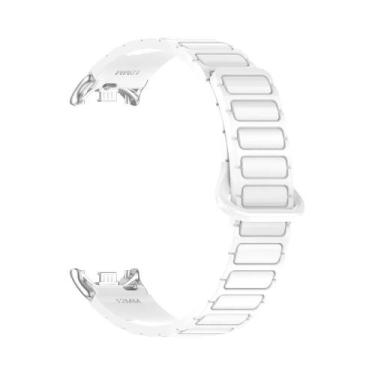 Imagem de Pulseira Magnética De Silicone Unissex Para Xiaomi Mi Band 10 9 8 - Su