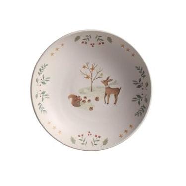 Imagem de Conjunto com 6 Pratos Fundo Coup Stoneware Christmas Card Ø20,3cm 600ml