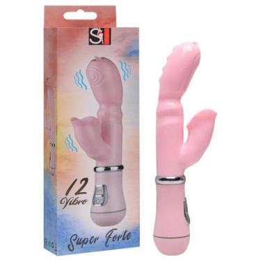 Imagem de Vibrador ponto g clitóris com língua 12 vibrações - promoção - SEXY IM