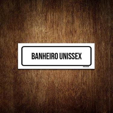 Imagem de Placa De Sinalização Setor - Banheiro Interditado (23X9) - Sinalizo.Co