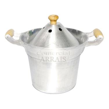 Imagem de Fervedor De Leite Não Derrama Inderramável Alumínio Fundido Batido 2,5