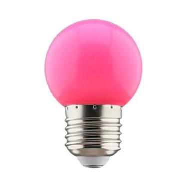 Imagem de Lâmpada LED RGB De 7 Cores E27 220V 20pcs G45 SMD3528 Lâmpadas De Nata