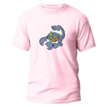 Imagem de Camiseta Algodão Premium Estampa Digital Escorpião Signo DTF - Pavesi,