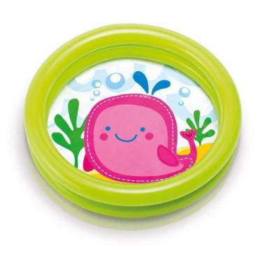 Imagem de Piscina Inflável 17 Litros Pequena Infantil para Bebê - Intex, Verde