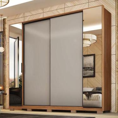 Imagem de Guarda Roupa Casal Ambiente Laredo Amêndola Touch Nude Prime Flex com 