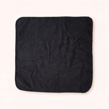 Imagem de Conjunto 10 Panos de Microfibra Multiuso 35x35cm para Limpeza Geral, Cozinha, Vidros e Superfícies Diversas (Preto,5)