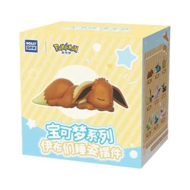 Imagem de Figurinha Da Série Fairy Eevee Sleeping, Caixa Surpresa, Brinquedo Col