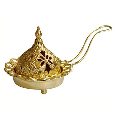 Imagem de Queimador de incenso de renda incenso rack presente artesanato desktop escritório casa ornamento (cor: A, tamanho: 12,5 * 7 cm) (A 12,5 * 7 cm)