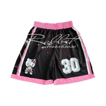 Imagem de Bermuda Esportiva De Secagem Rápida Hello Kitty Para Meninos E Meninas