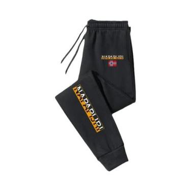 Imagem de Calças Longas Casuais Para Homens E Mulheres, Confortáveis E Macias, C