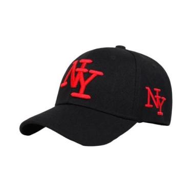 Imagem de Boné de Beisebol Bordado NY - Ajustável, Unissex, para Primavera/Outon
