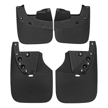 Imagem de Para-lamas e Protetores contra Respingos para Tundra Pickup 2007-2021, Alargadores Para-lamas Dianteiros e Traseiros, Para-lamas em ABS, Protetores contra Lama Pedras e Detritos